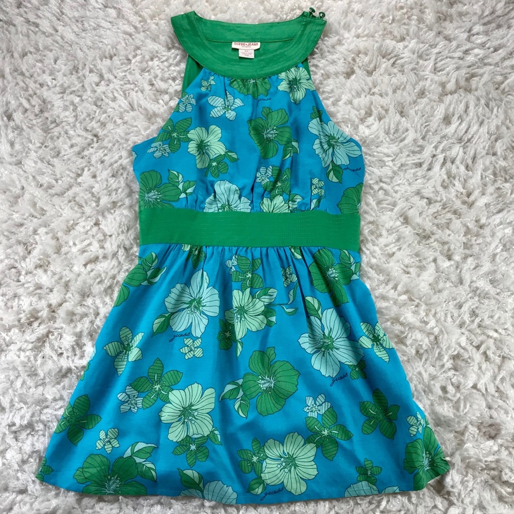 GUESS- 🌼HALTER NECK BABYDOLL